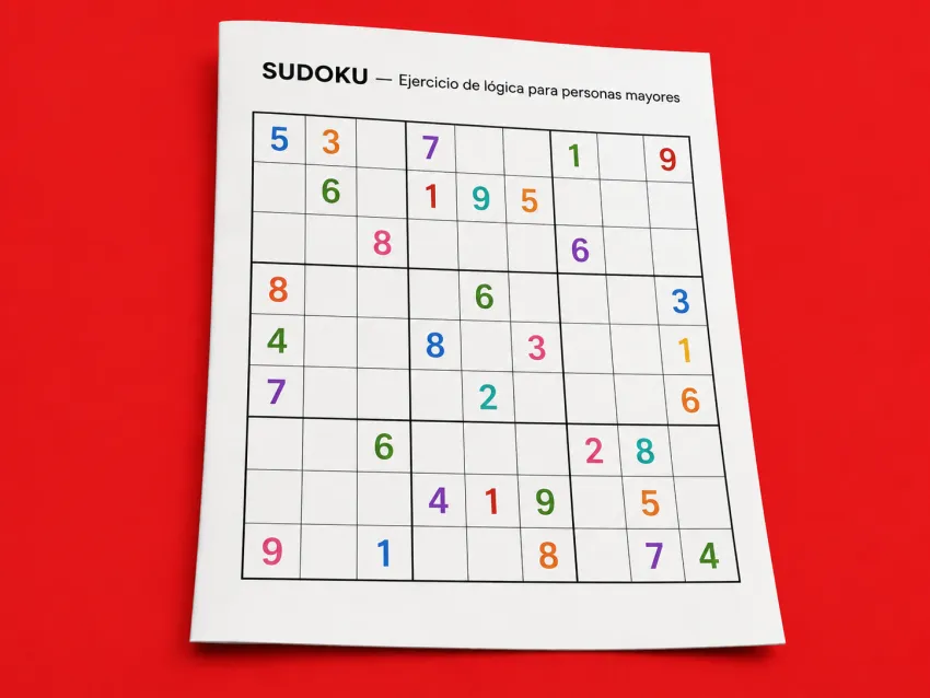 Muestra de sudoku del kit